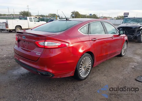 2016 Ford Fusion Titanium из США, поврежденный, VIN 3FA6P0K99GR303618